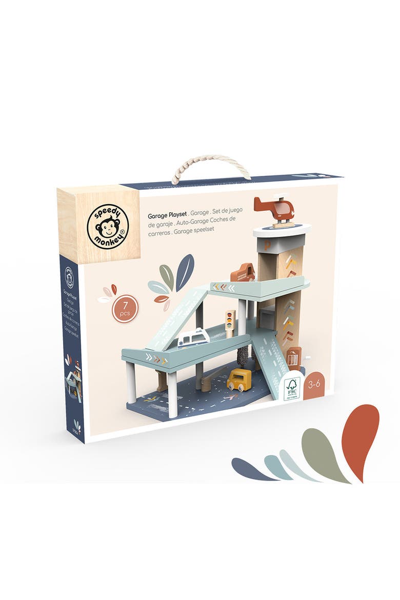 Garage Playset, Alternate, color, Multi