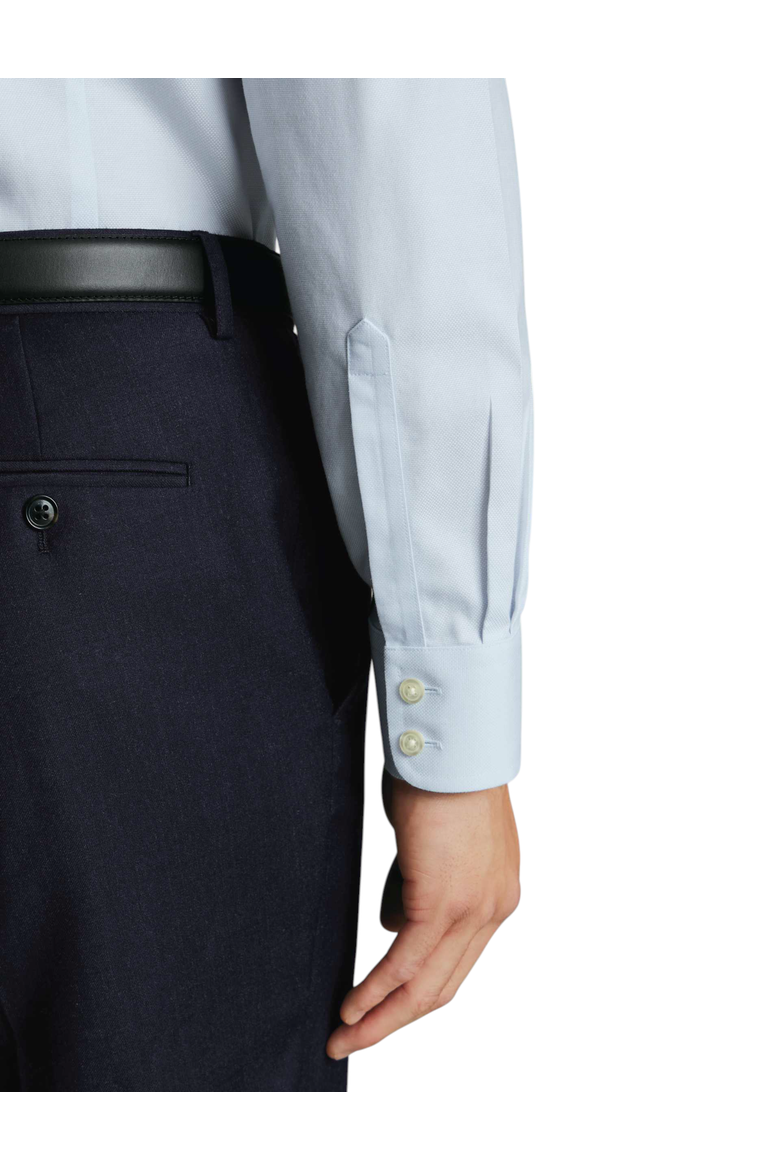 Non-Iron Royal Oxford Shirt, Alternate, color, Ice Blue