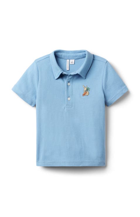 Bunny Pique Polo (Toddler, Little Kid, Big Kid)