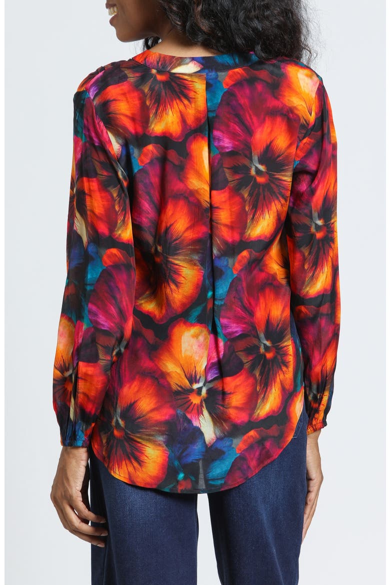 Crossover Tassel Top, Alternate, color, JEWEL-TONE TWILIGHT