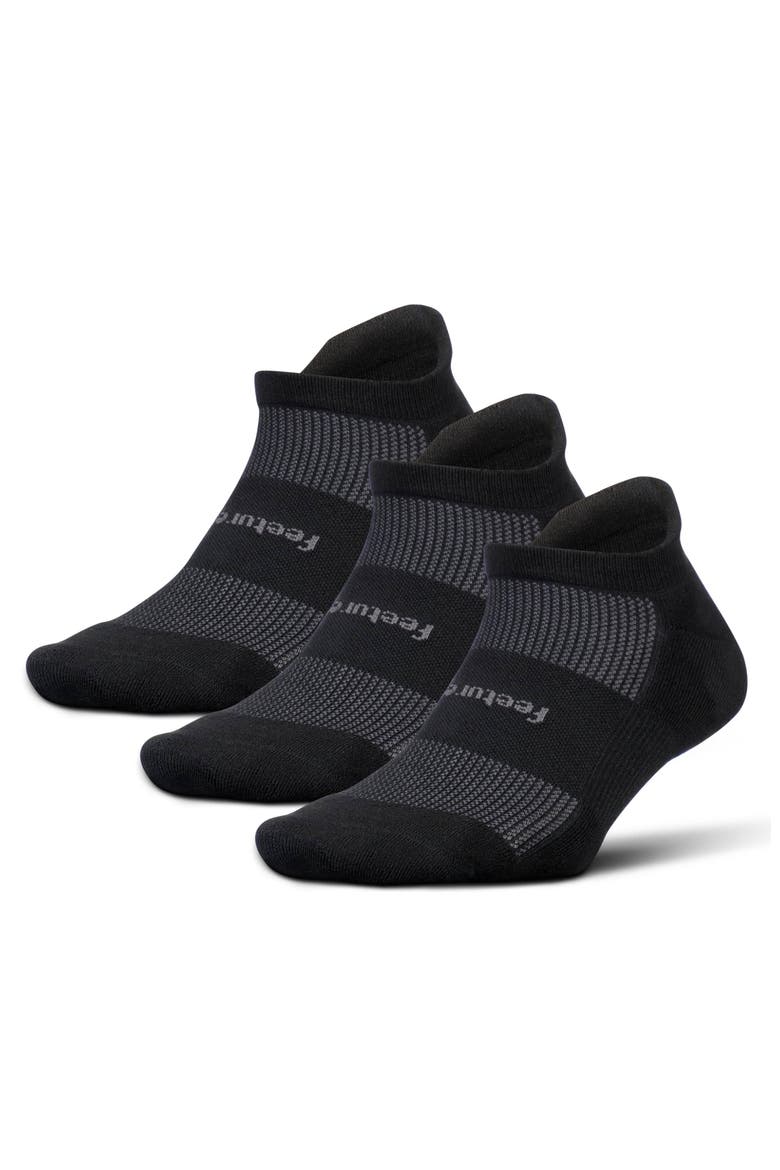 High Performance Max Cushion Ankle Sock  Tab Socks with Heel Tab, Main, color, Charcoal