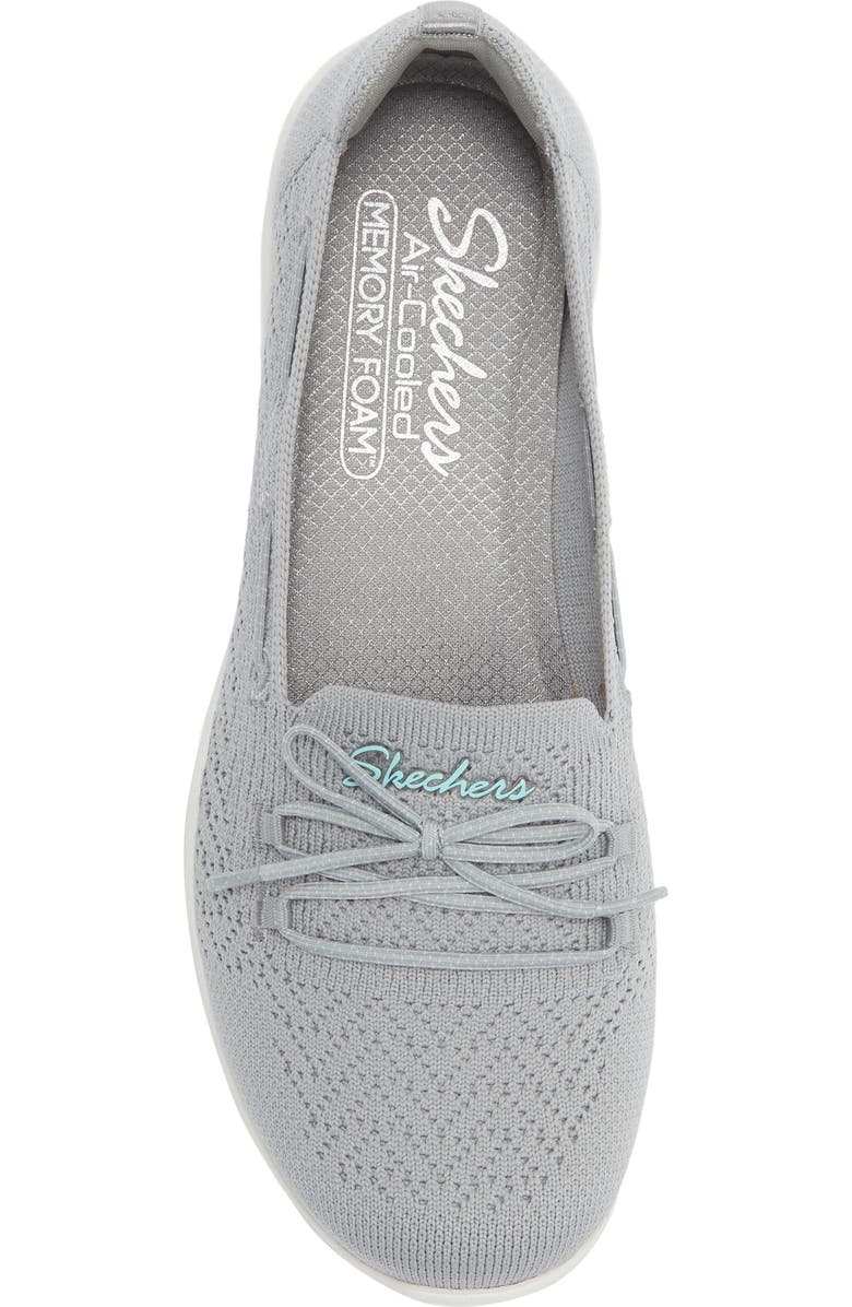 SKECHERS Newbury St Preppy Slip-On Sneaker, Alternate, color, Gry