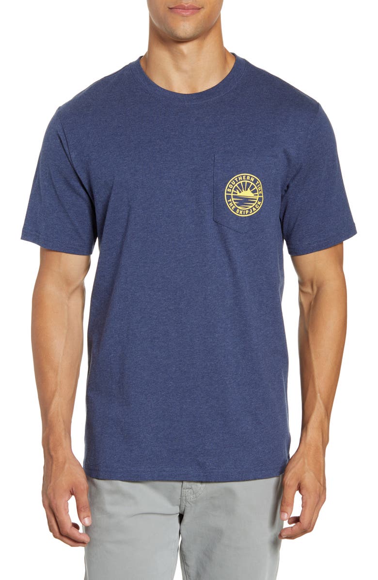 Southern Tide Dawn of Skipjack Pocket T-Shirt, Main, color, 
