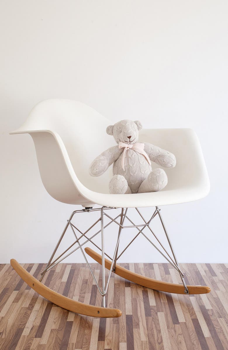 RIAN TRICOT Plush Cable Knit Teddy Bear, Alternate, color, 