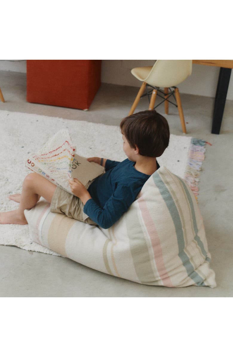 Lorena Canals Pouf Cleo, Alternate, color, Multicolor