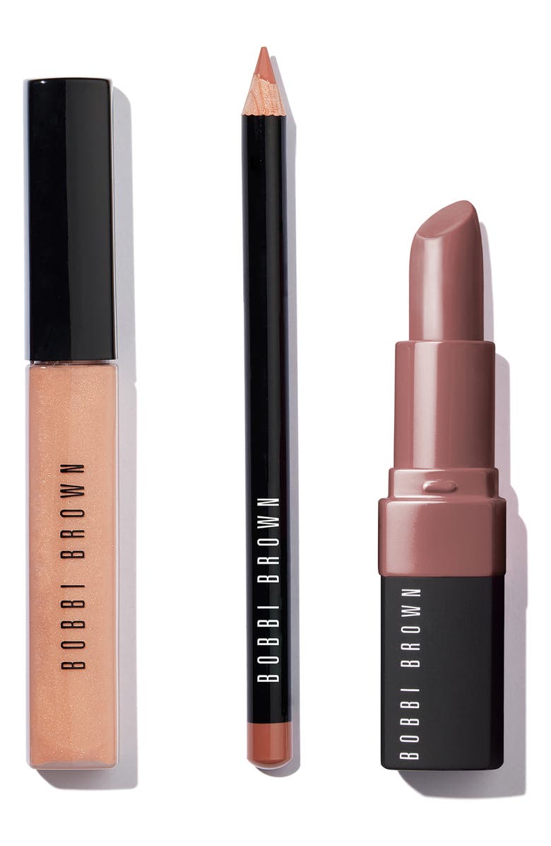 Bobbi Brown Nude Lip Color Trio, Main, color, 