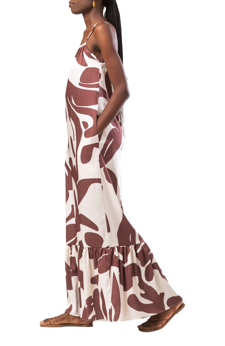 DIARRABLU Fari Dress, Alternate, color, Alia Brown