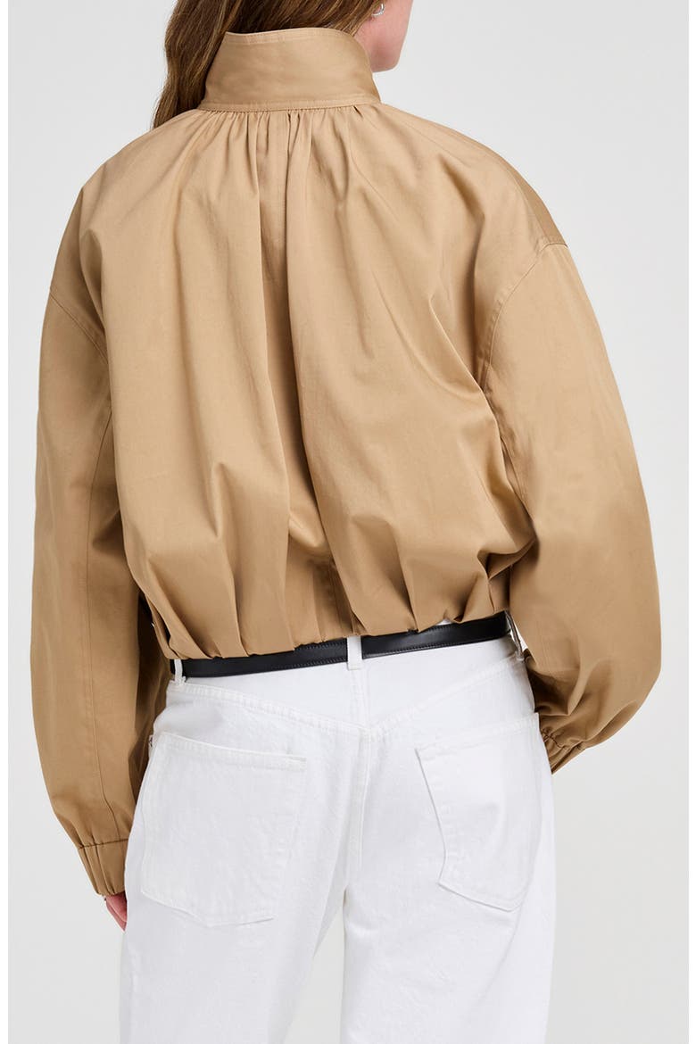 Amlie Bomber Jacket, Alternate, color, LIGHT BARK
