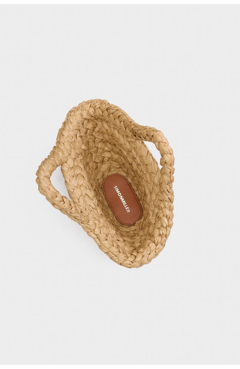SIMONMILLER Raffia Shelly Bag, Alternate, color, Natural