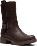 Clarks® Hearth Mid Leather Boot