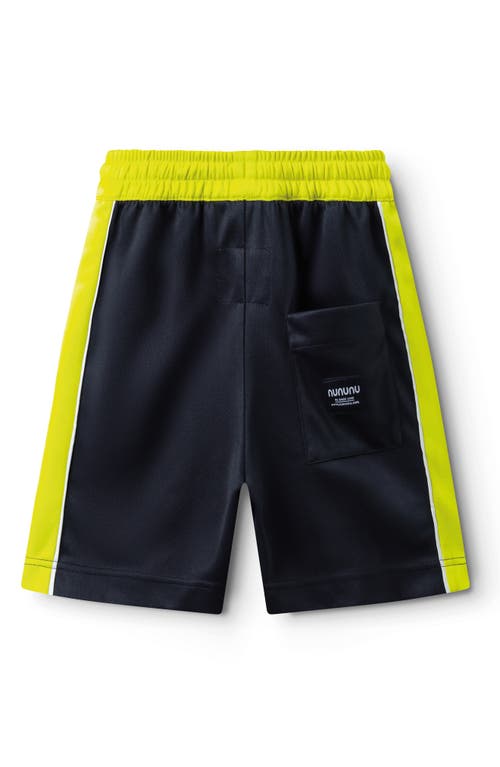 Nununu Kids' Colorblock Sport Shorts In Black