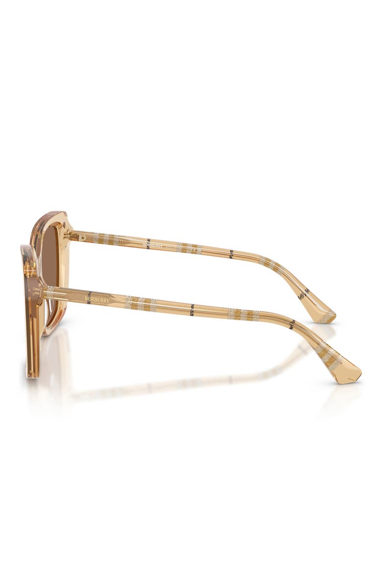 54mm Square Sunglasses, Alternate, color, 41677354 BEIGE