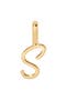  Gold Vermeil Initial S