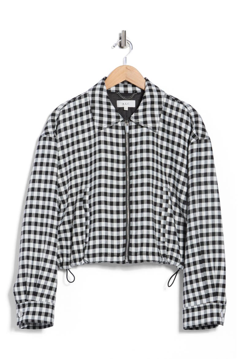 Kayden Jacket, Alternate, color, BLACK/ CREAM