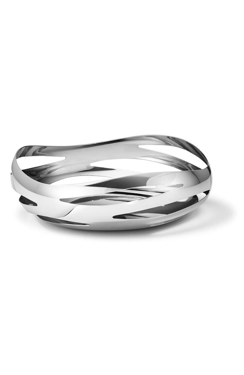 Georg Jensen Cobra Stainless Steel Basket, Main, color,