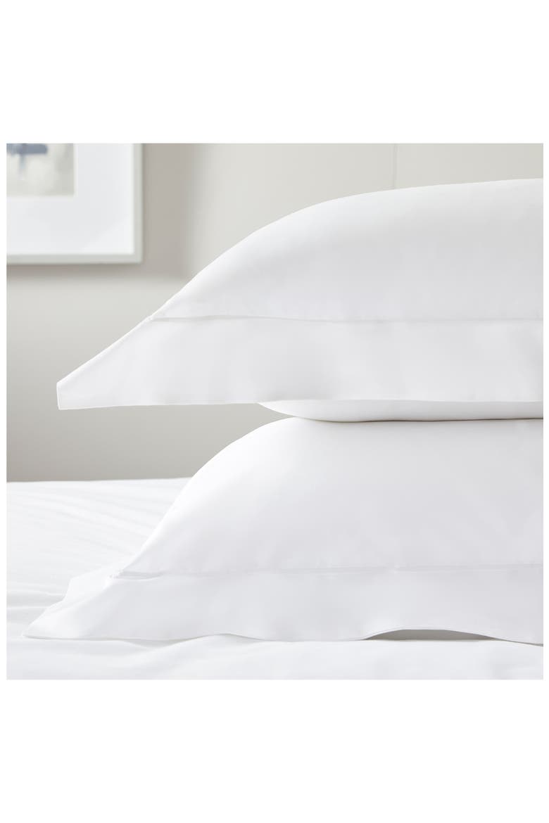 Luxury Savoy 400 Thread Pillowcase, Main, color, WHITE