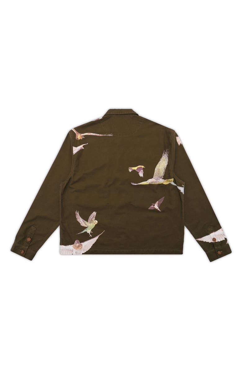 STUDENTS Windmill Chore Jacket, Alternate, color, Military