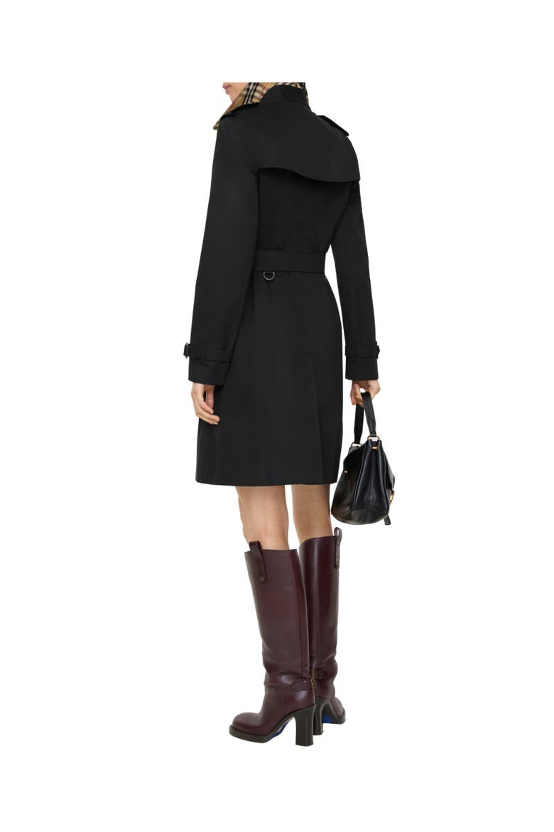 Mid-length Chelsea Heritage Trench Coat, Alternate, color, Black
