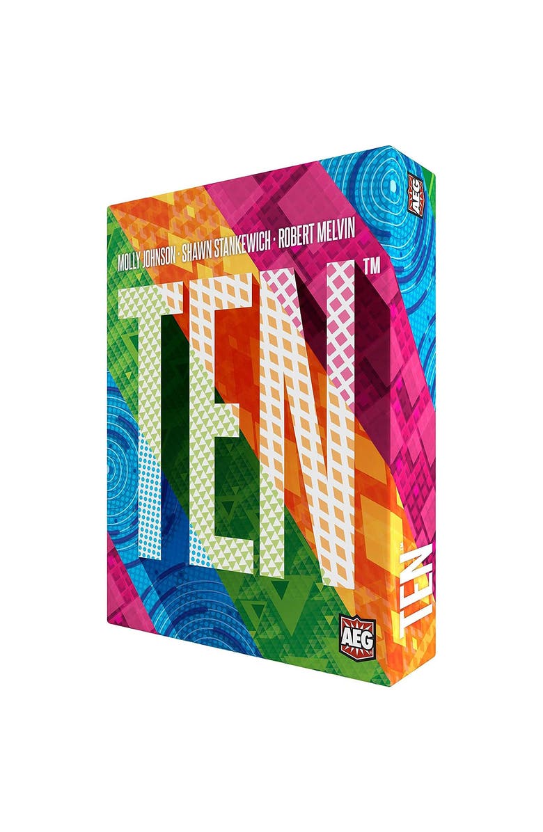 Alderac Entertainment Group (AEG) Ten - Push Your Luck Card Game, Ages 10+, Alternate, color, Multicolored