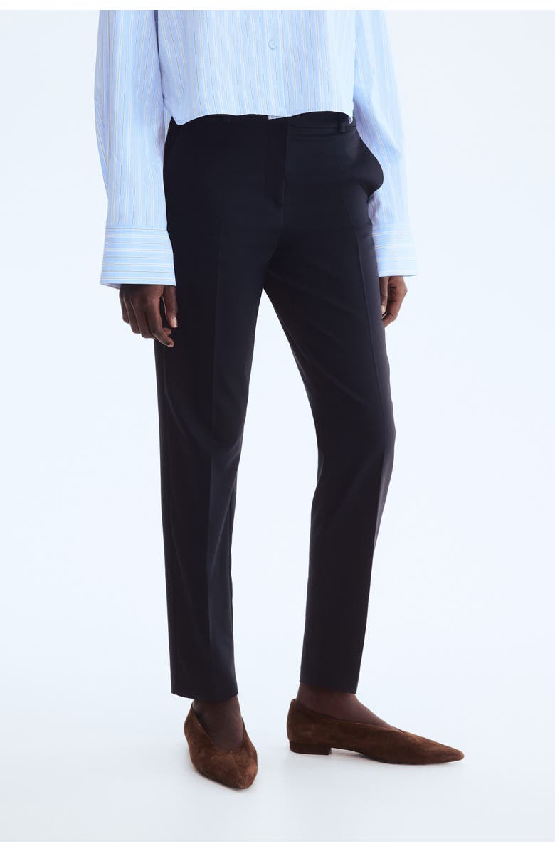 H&M Slacks, Alternate, color, Navy Blue