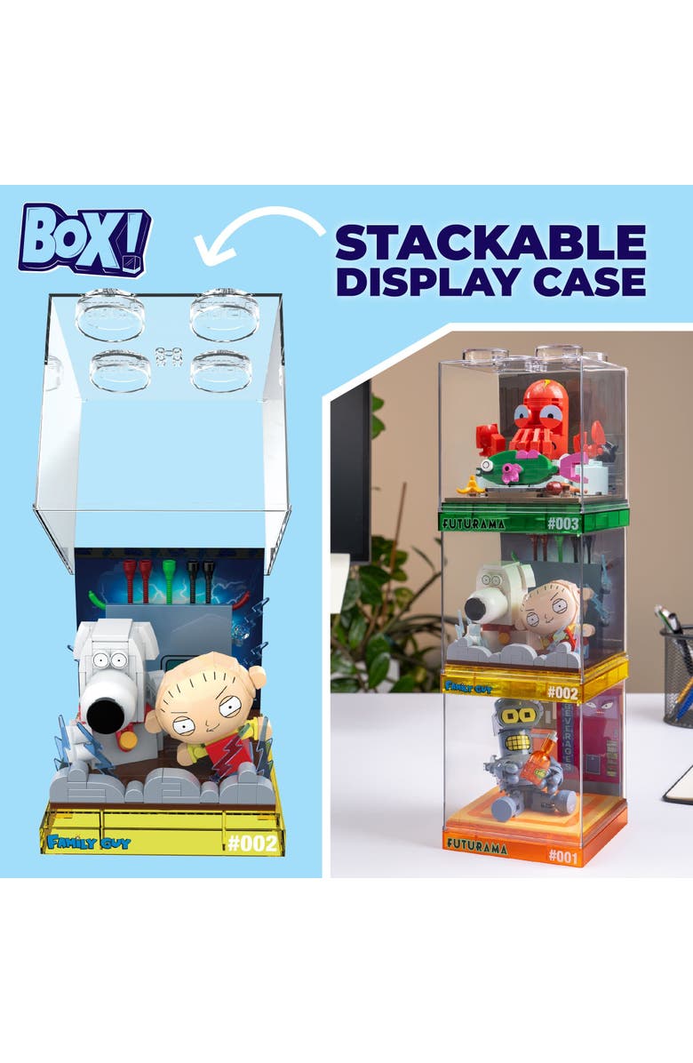 Brickcraft Family Guy Stewie and Brian BOX! #002 Building Set, Alternate, color, NO COLOR