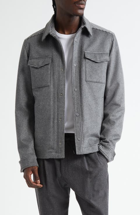 【送料&関税込】Herno Two-tone Stretch Cotton Blend And Nylo Herno multilayer virgin wool and nylon blend down jacket for