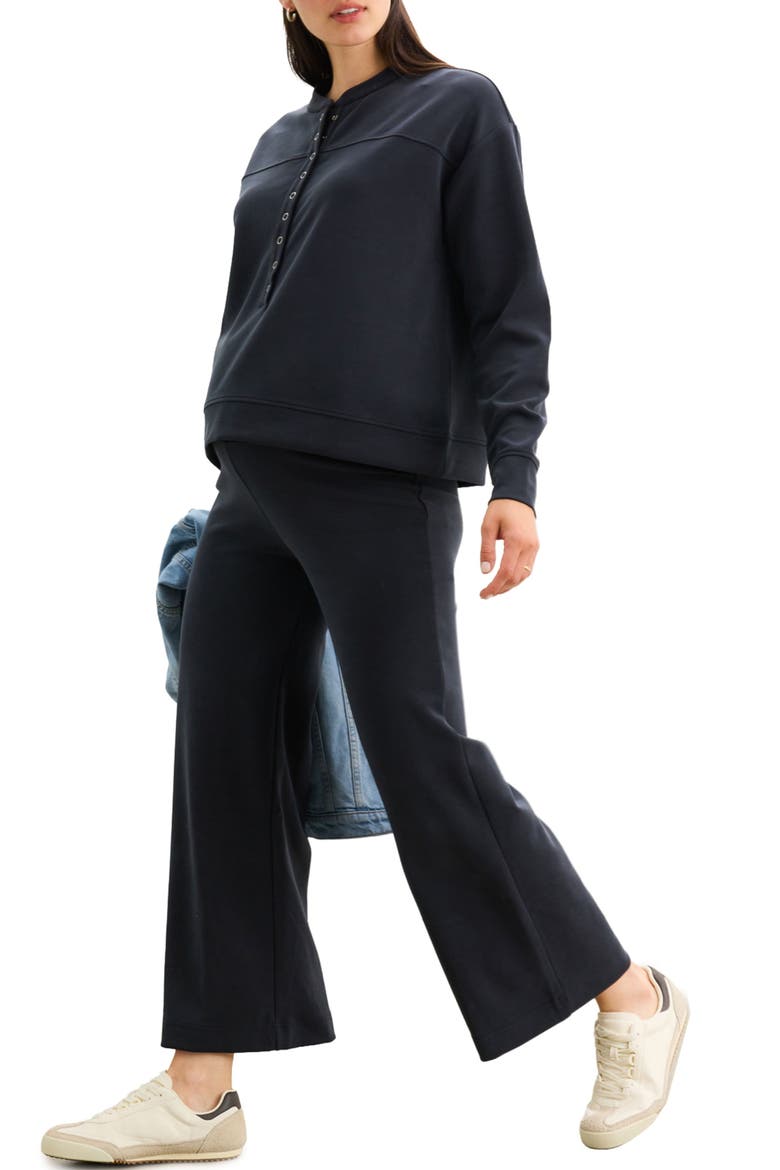 The Cloudease Travel Over Under Pant, Alternate, color, Washed Black