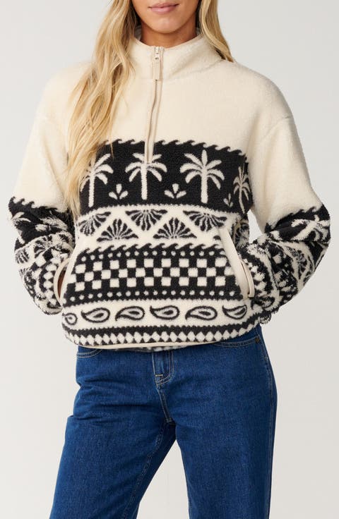 Bossa Nova Quarter Zip Fleece Pullover