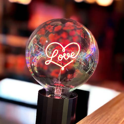 Mitb Love Portable Table Lamp In Yellow