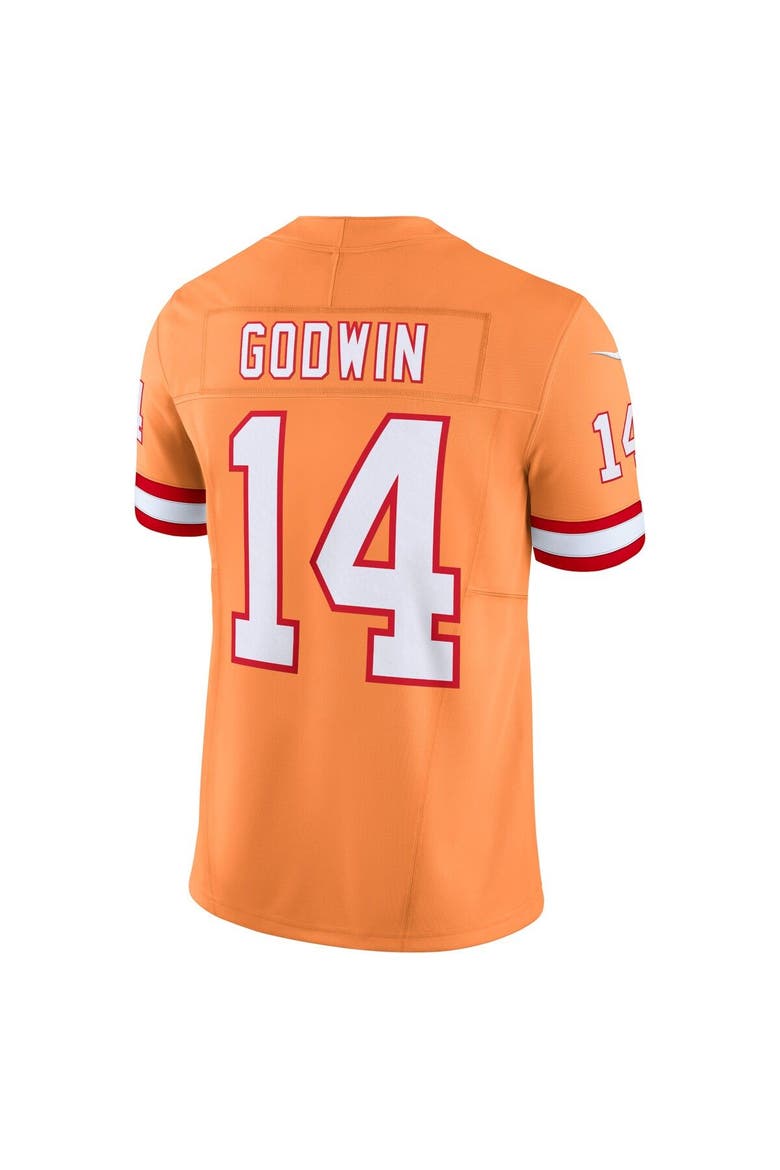 Men's Nike Chris Godwin Orange Tampa Bay Buccaneers Vapor F.U.S.E. Limited Jersey, Alternate, color, Orange