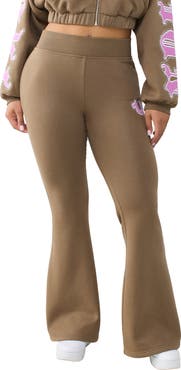 True Religion Crystal Branded Flare Pants