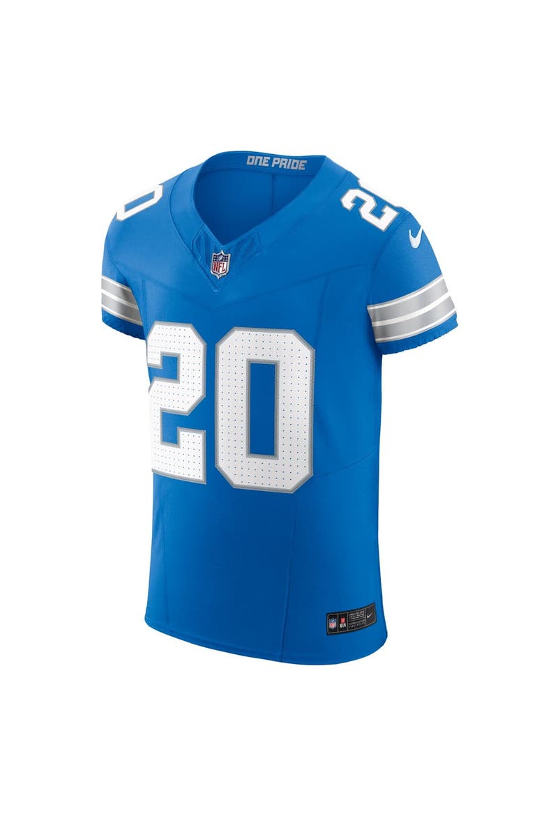 Men's Nike Barry Sanders Blue Detroit Lions Retired Player Vapor F.U.S.E. Elite Jersey, Alternate, color, Blue
