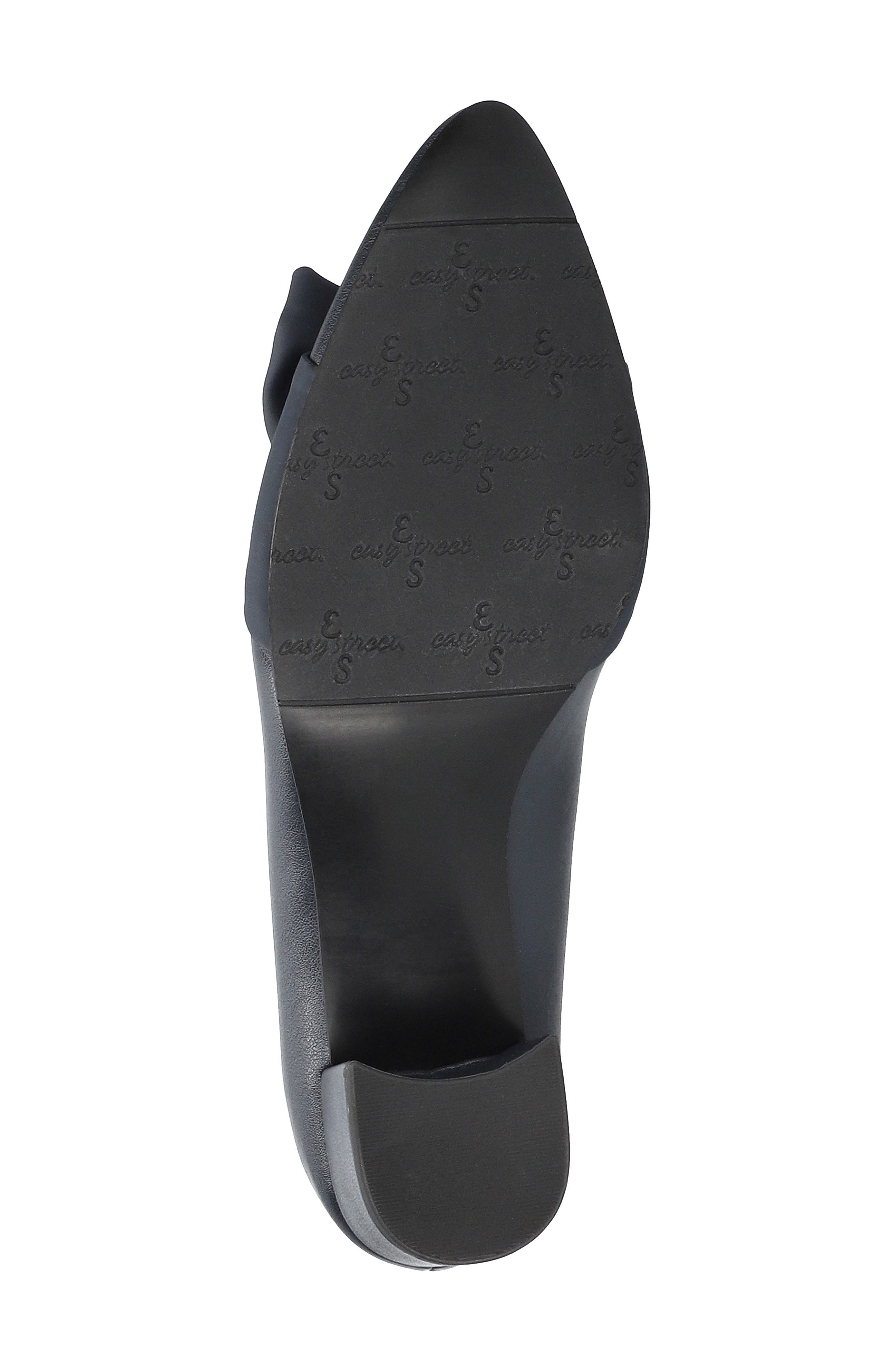 EASY STREET Alva Pointed Toe Pump - Wide Width Available, Alternate, color, Navy