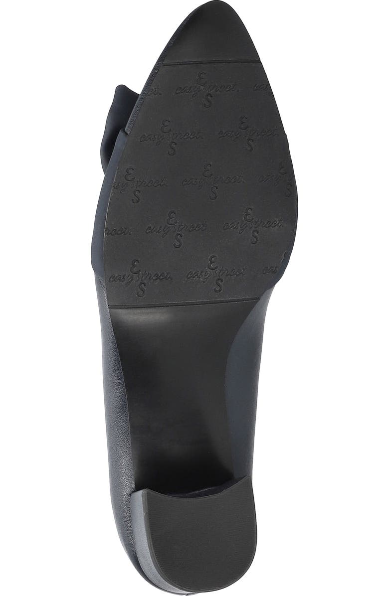 EASY STREET Alva Pointed Toe Pump - Wide Width Available, Alternate, color, Navy