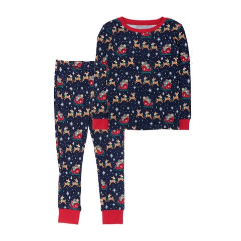 Gender Incusive Holiday Long Sleeve Pajama Set (baby)