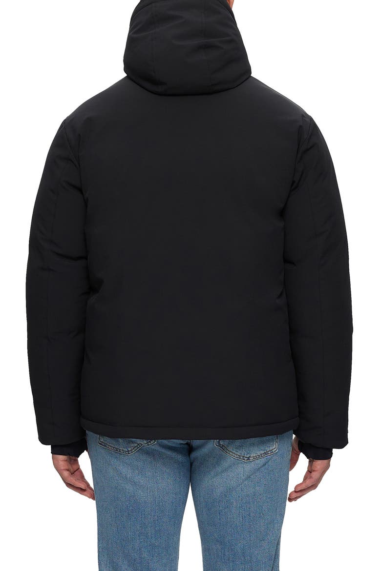 Arturo Short Parka, Alternate, color, BLACK