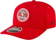 New Era Men's New Era Scarlet San Francisco 49ers Adventure Patched 9SEVENTY Stretch-Snap Adjustable Hat