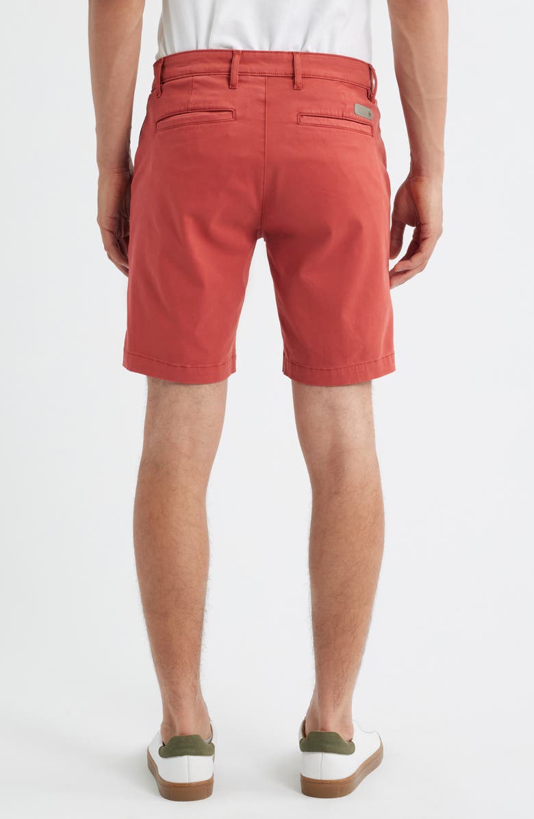 AG Wanderer 8.5-Inch Stretch Cotton Chino Shorts, Alternate, color, Sulfur Vintage Ruby