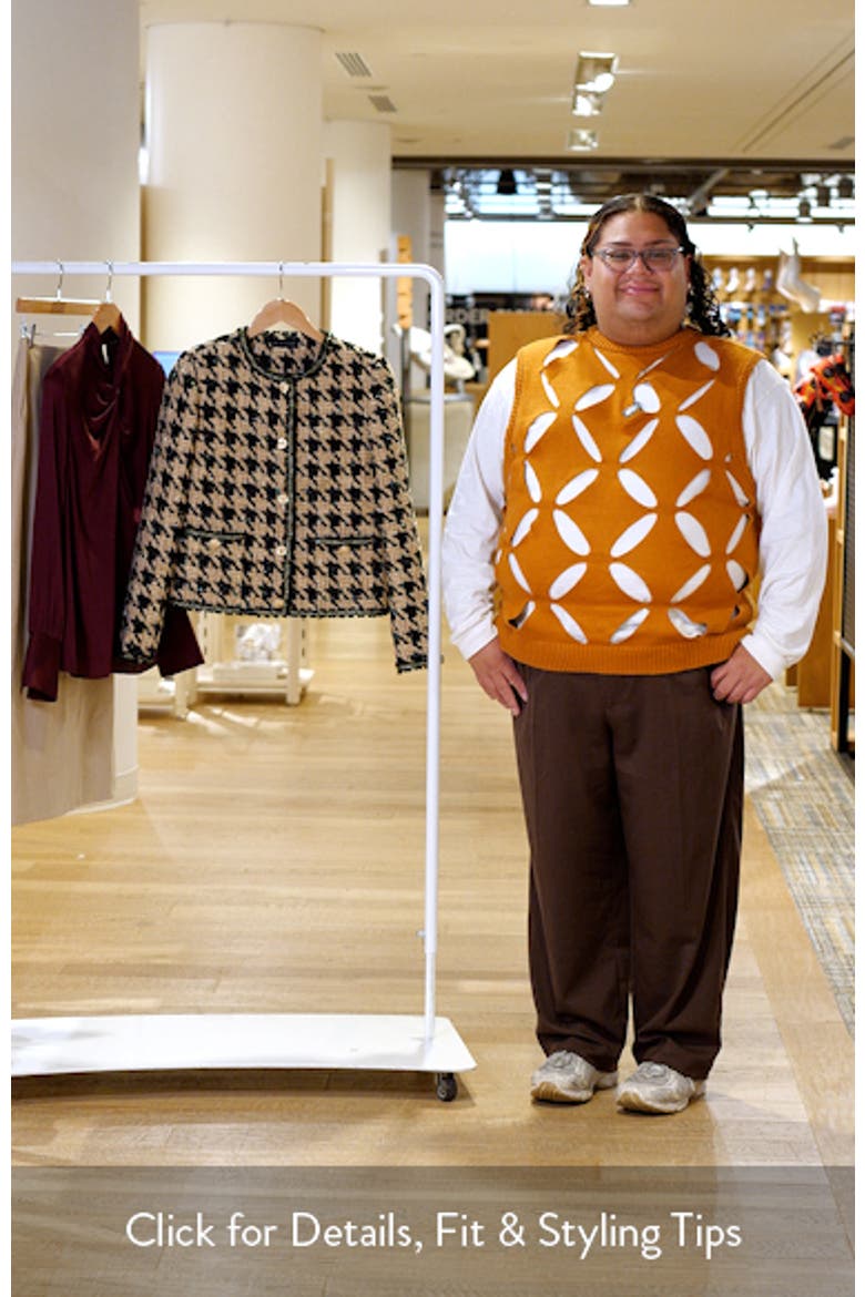 The Juno Metallic Houndstooth Jacket video