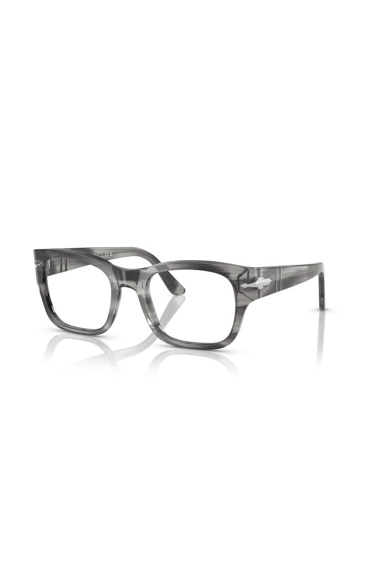 50mm Rectangle optical glasses, Main, color, Grey