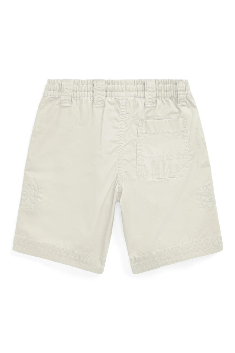 Kids' Cotton Twill Rugby Shorts, Alternate, color, BASIC SAND