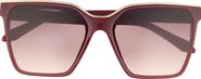 QUAY Level Up 60mm Square Sunglasses
