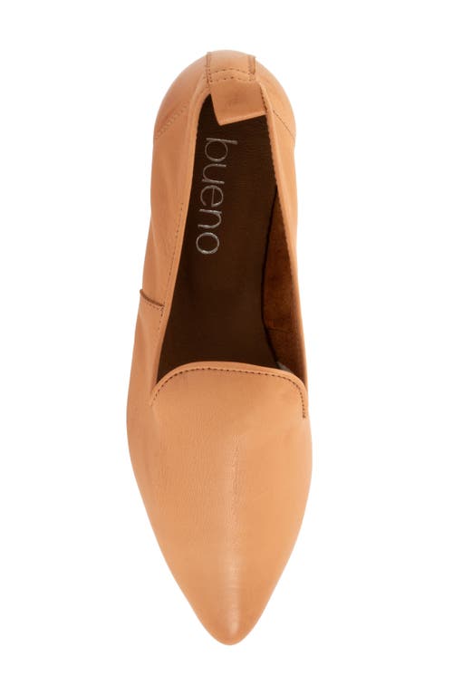 Bueno Izzy Pointed Toe Flat In Brown