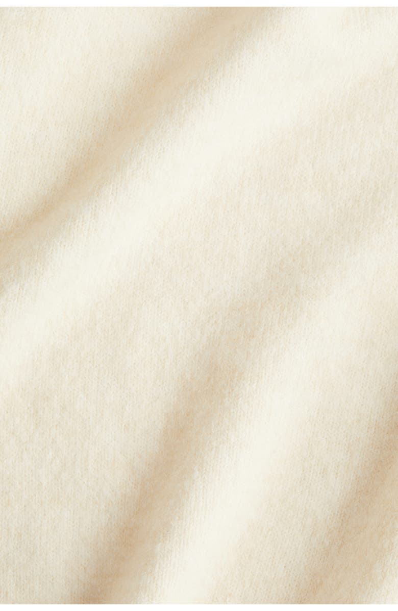 H&M Knitted T-shirt, Alternate, color, Cream