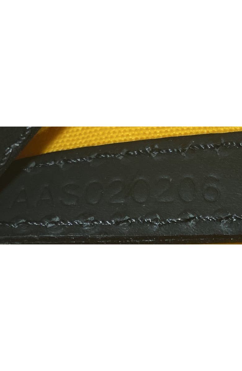 Pre-Owned Goyard Cap Vert Bag Printed Coated Canvas, Alternate, color, Black