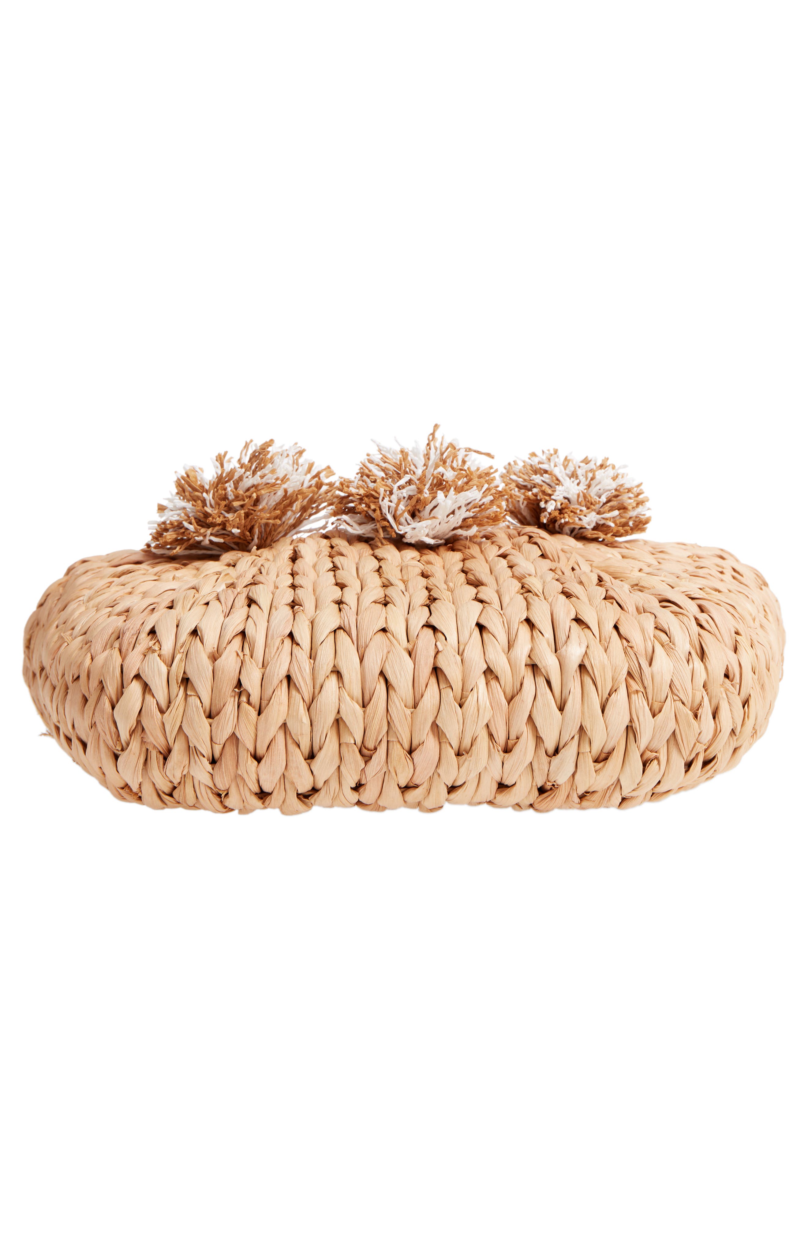 Street Level Woven Straw Tote, Alternate, color, 