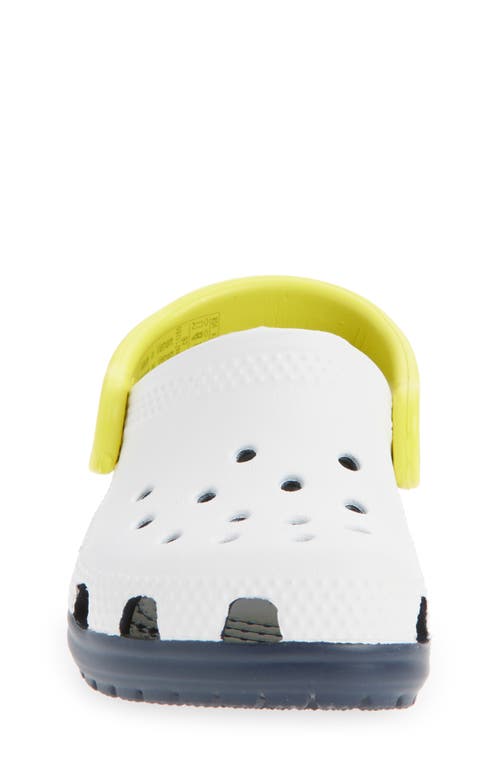 Crocs Kids' Classic Retro Sport Clog In White