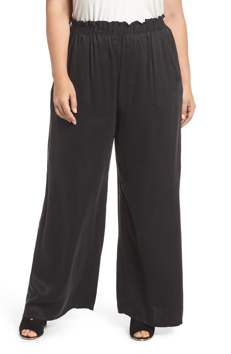 ELVI The Caryat Silk Trousers, Main, color, 