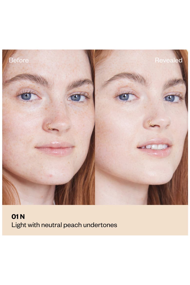 Revealer Super Creamy + Brightening Concealer with Caffeine and Hyaluronic Acid, Alternate, color, TONE 01 N