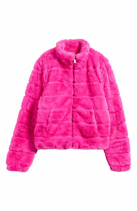 Tractr Kids' Faux Fur Jacket